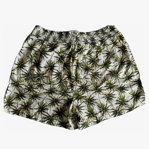 Briggs Womens Linen Blend Shorts - Picture 3 of 7